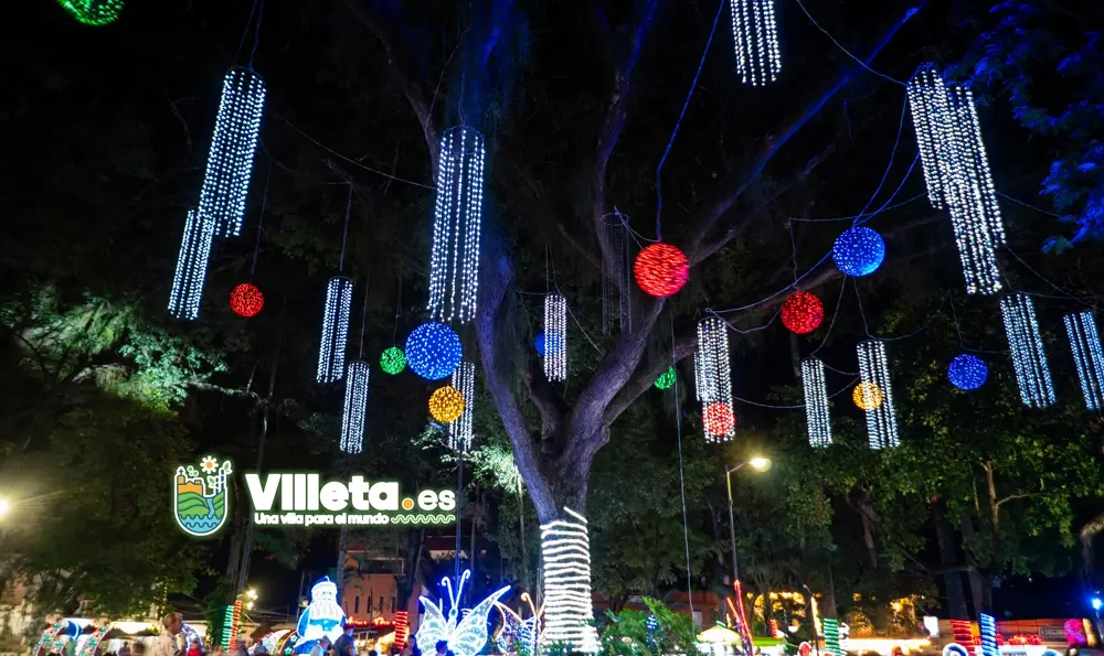 Luces navideñas 2023 Villeta